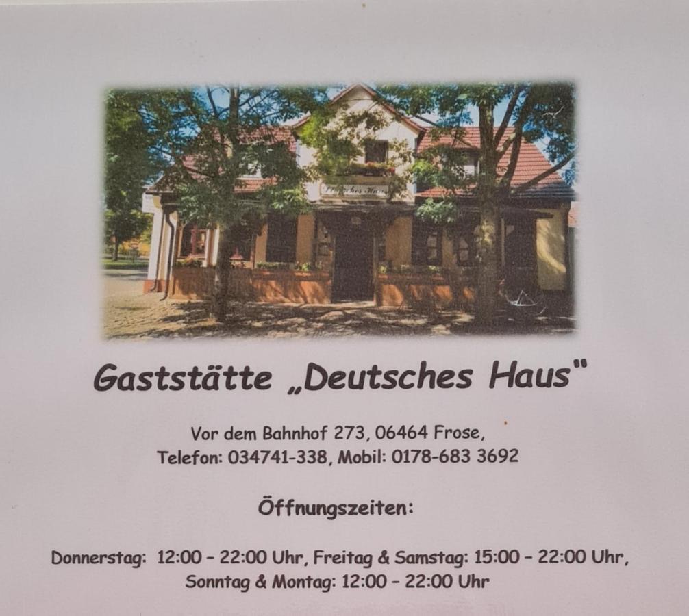 "Altes Stellwerk Frose" Am Froser See エクステリア 写真
